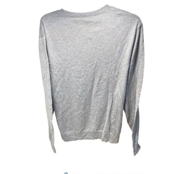 Men’s True Religion Y2K Heather Grey Crewneck Sweater Size L – NWT - Picture 2 of 5